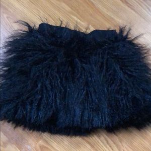 Toddler size 4/5 fur skirt